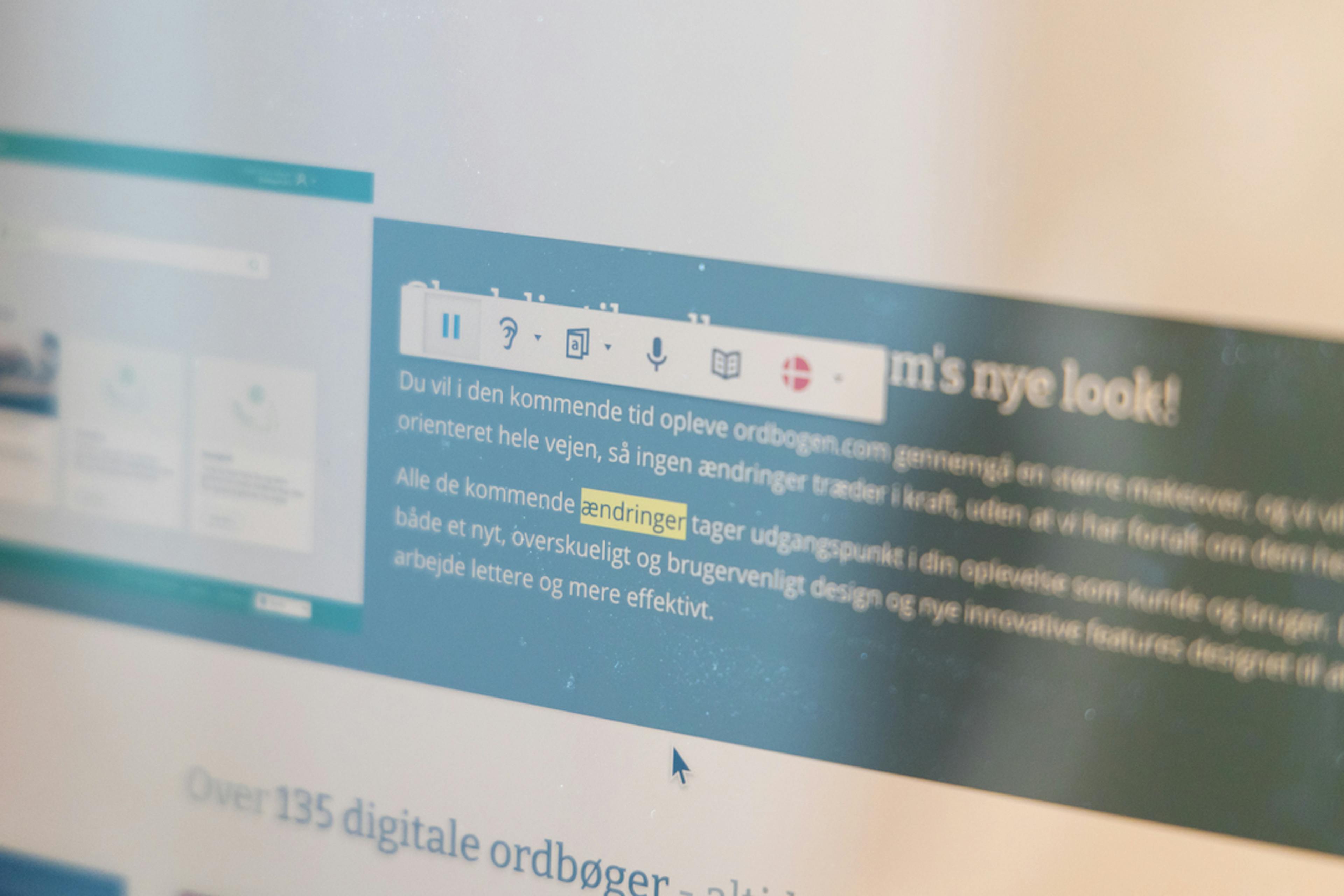 AppWriter Tekst-til-tale