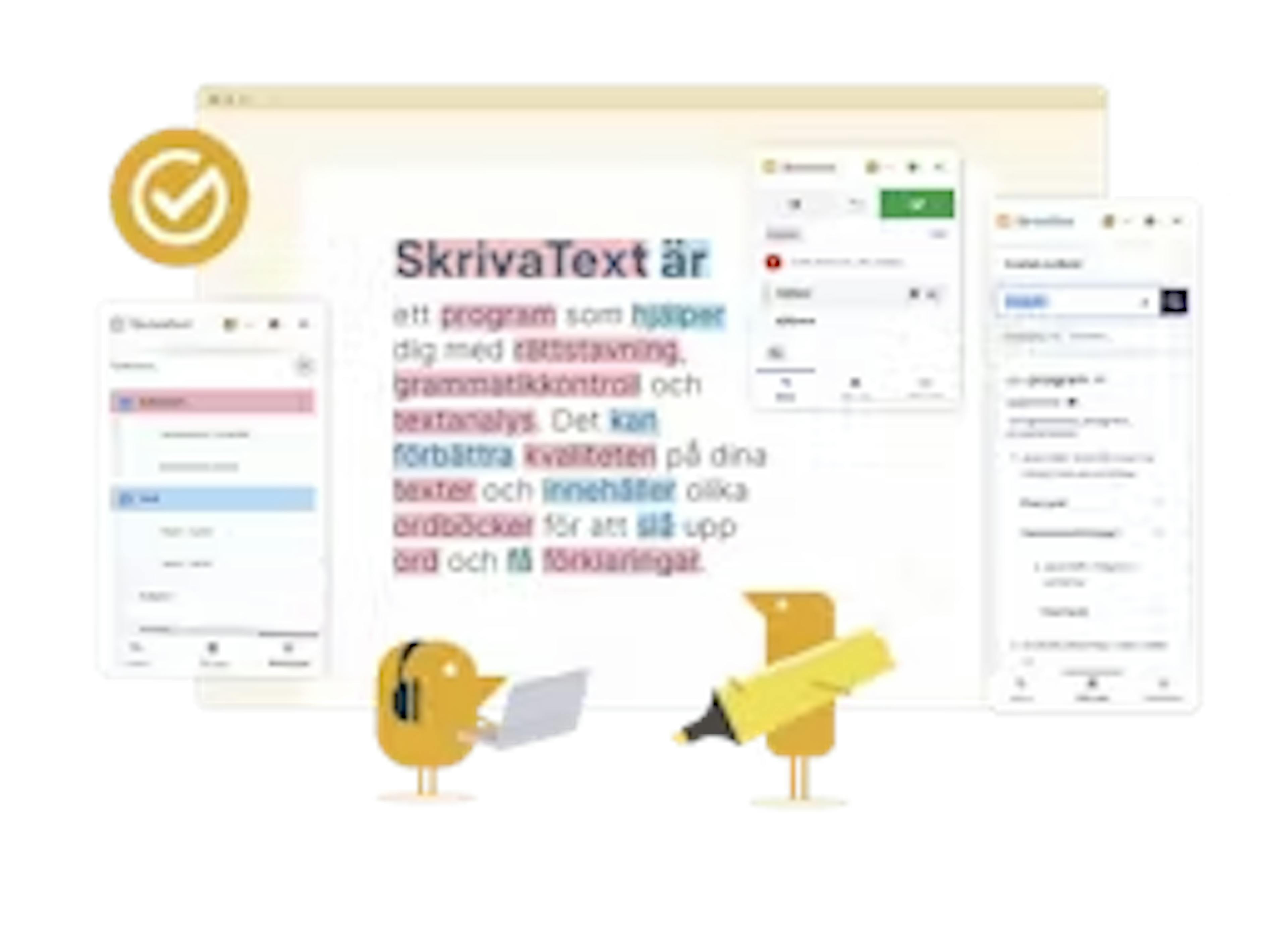SkrivaText UI