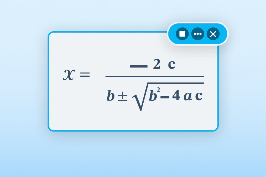 Equatio Math Tool And Equation Editor: Key Features | Everway