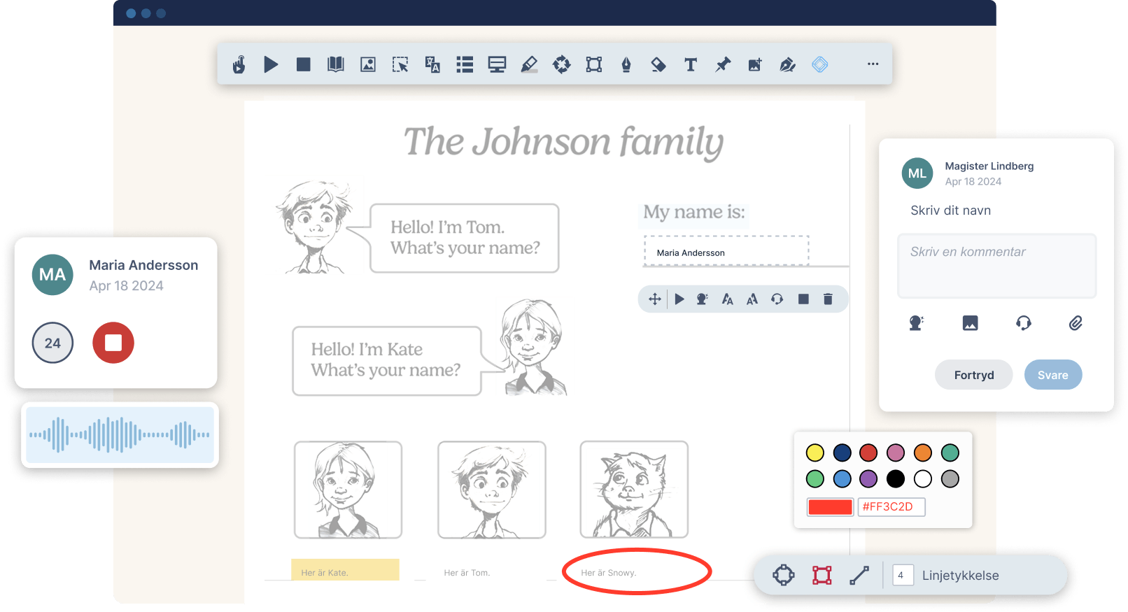 OrbitNote Product UI