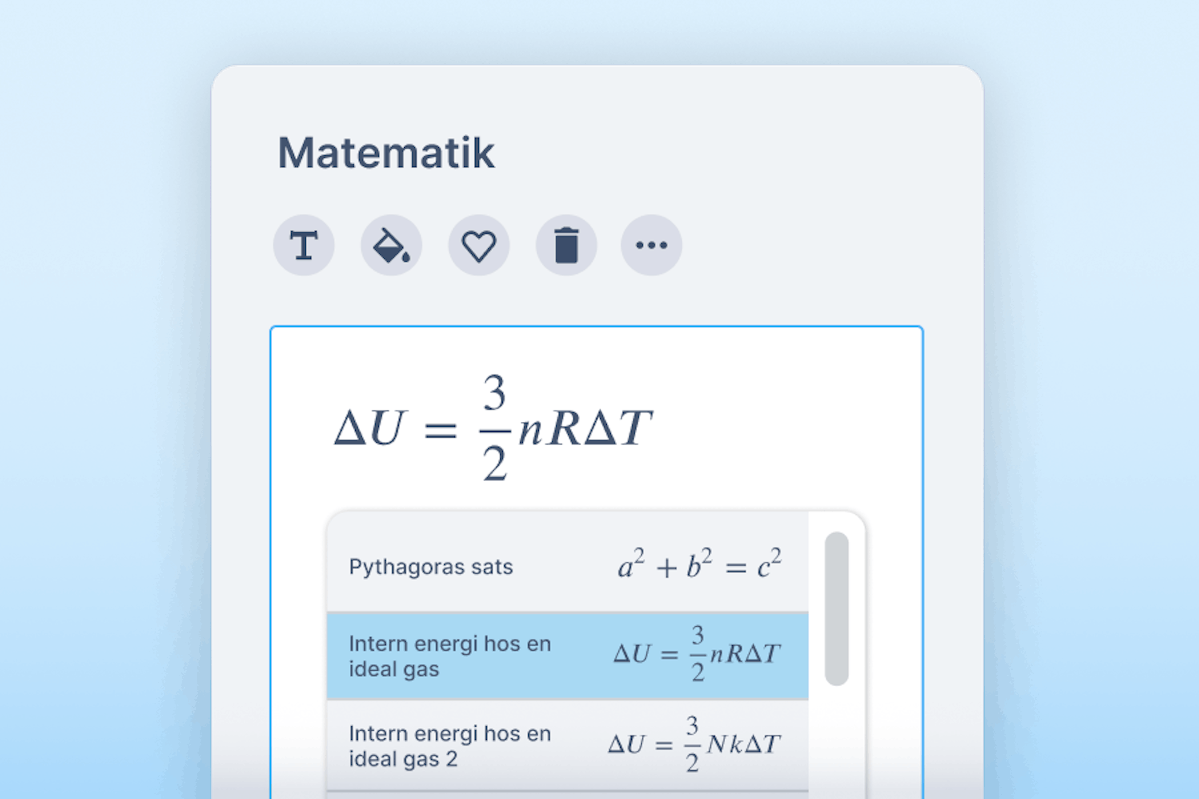 Ekvationsredigerare