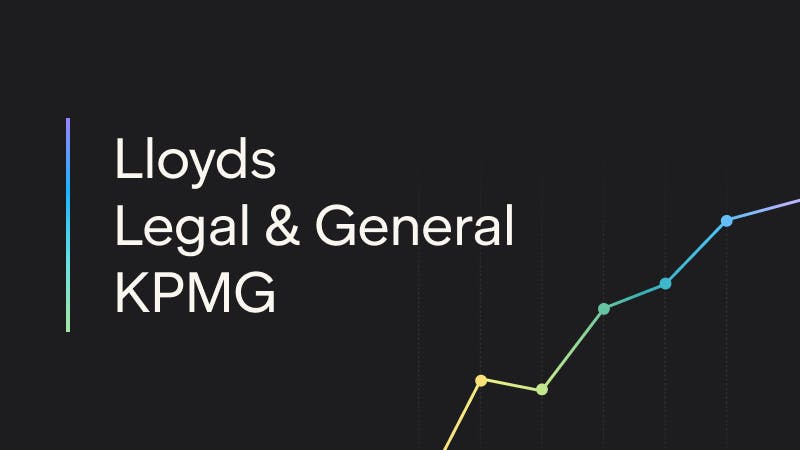 Lloyds, Legal & General, KPMG