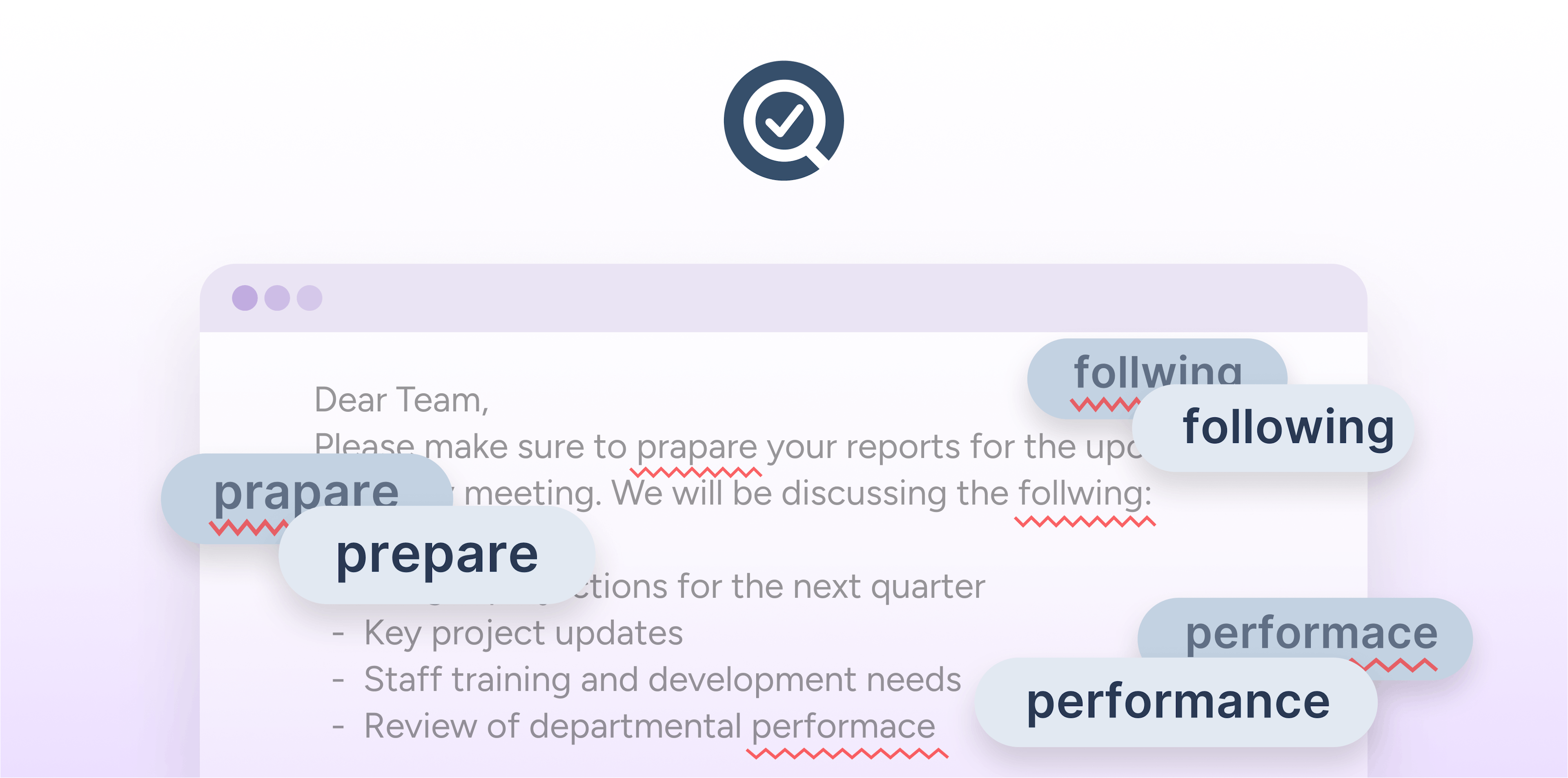 Read&Write for Work AutoCorrect feature