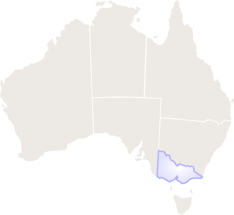 Victoria, Australia map
