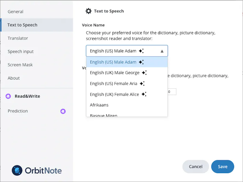 OrbitNote Adds New AI Voices For Better Text-to-Speech Experience | Everway