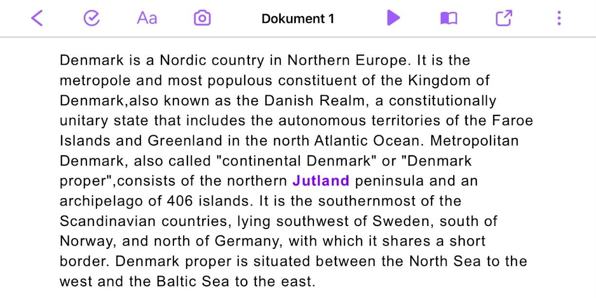 Co-Writer Mobile Predictions from Page