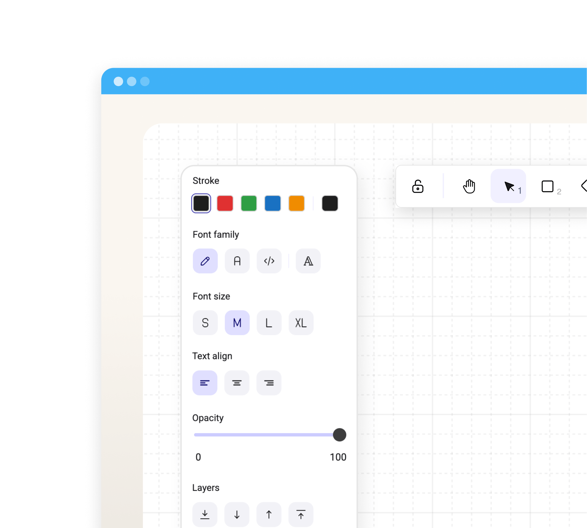 Whiteboard feature in Equatio