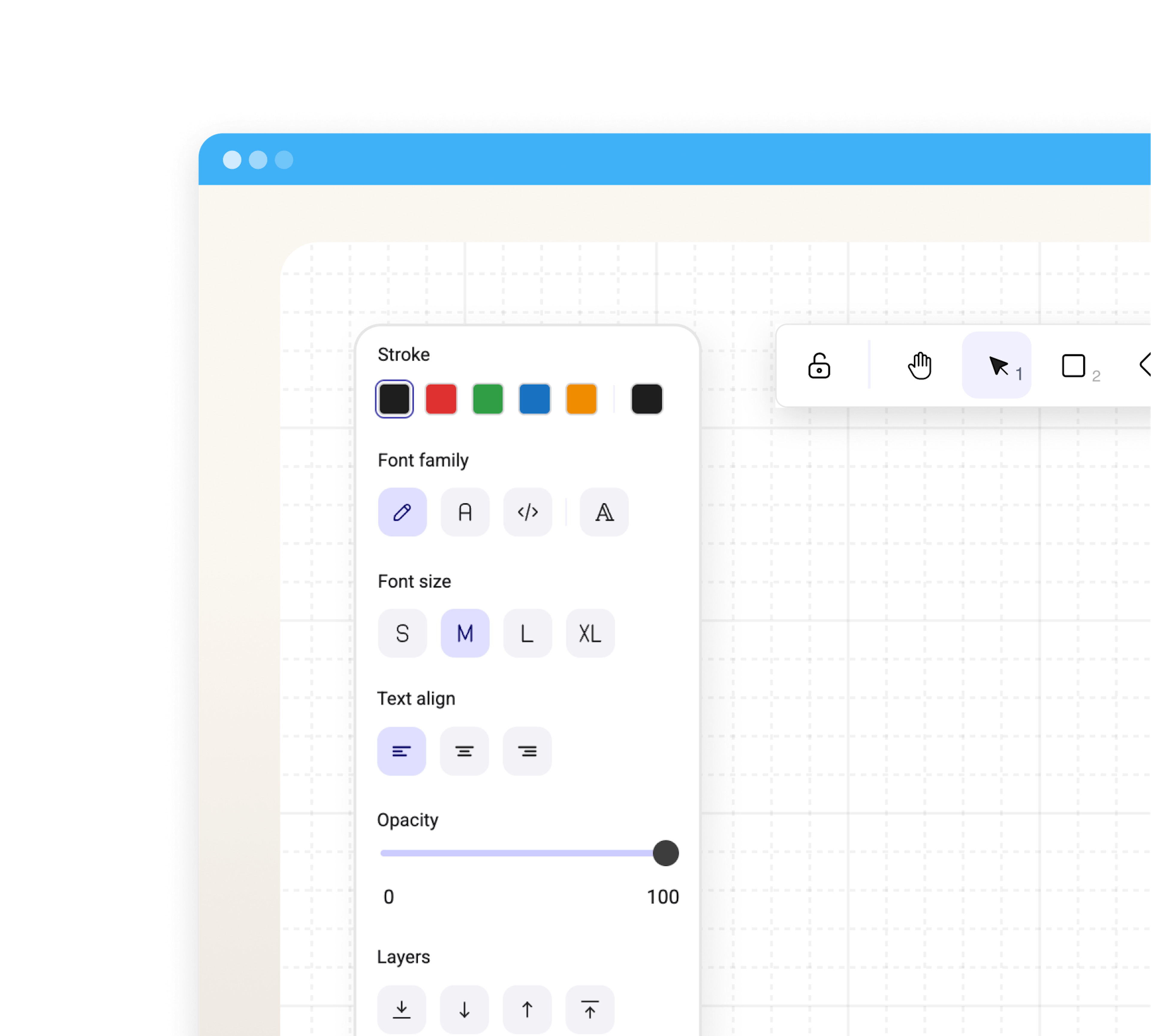 Whiteboard feature in Equatio