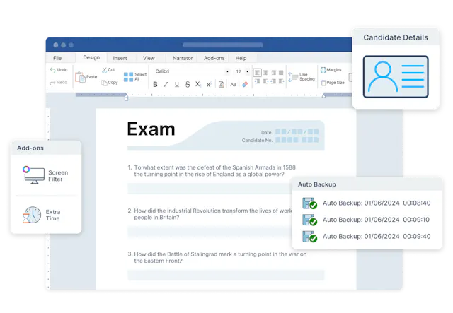 Exam Code Word ExamWritePad: Word Processor For Exam Access Arrangements | Everway ANZ