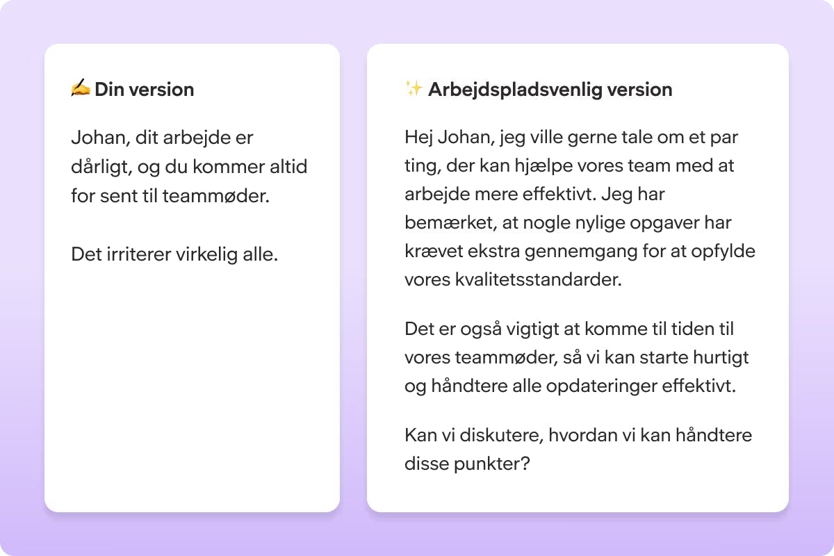 UI screenshot of Readwrite for Work refine feature