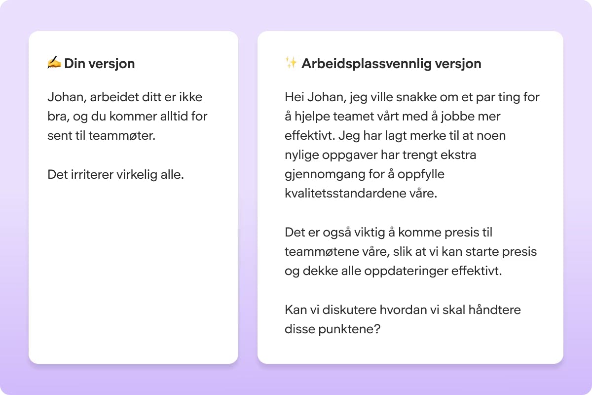 UI screenshot of Readwrite for Work refine feature
