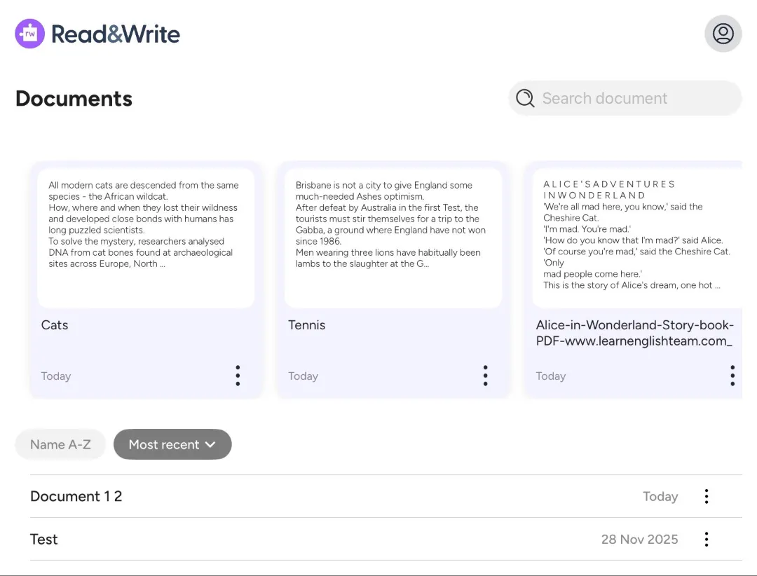 Open PDFs In OrbitNote From Read&Write IOS | Everway UK