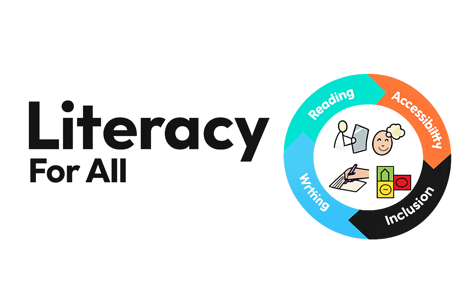 Literacy for all logo