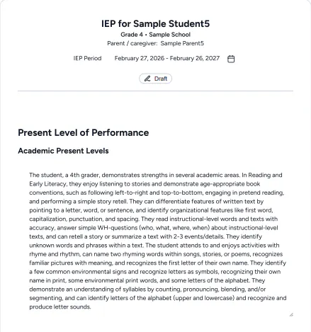 Polaris Print View interface