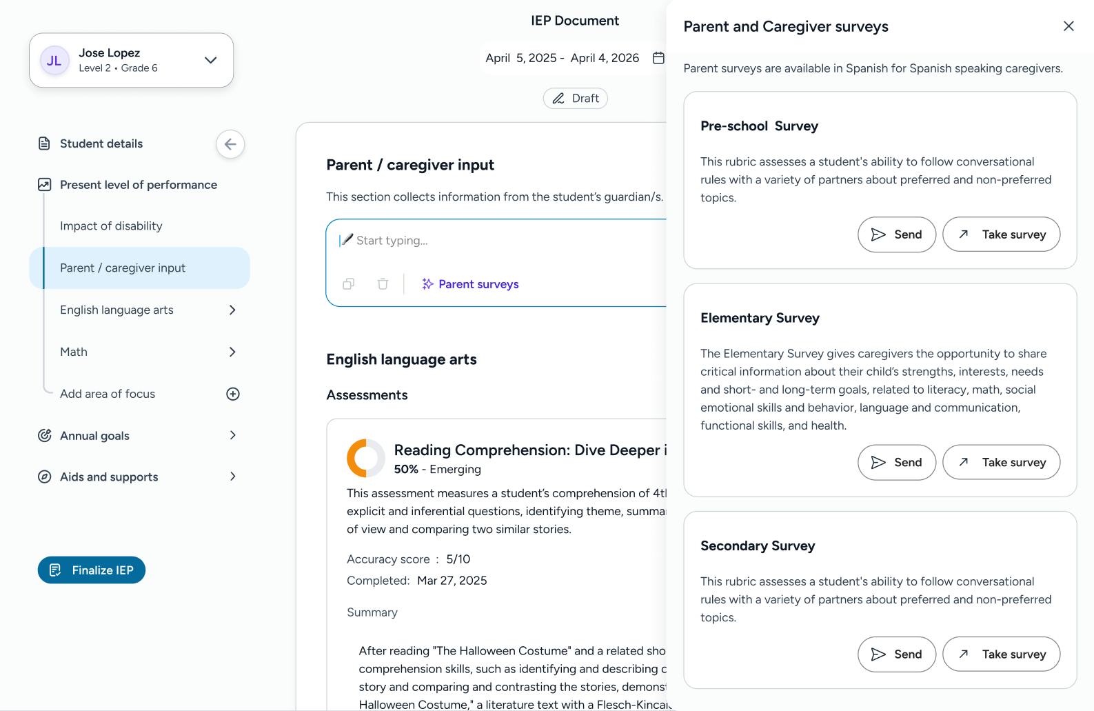 Polaris automatic AI summary