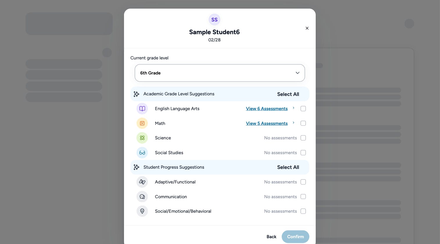 Polaris assessment results