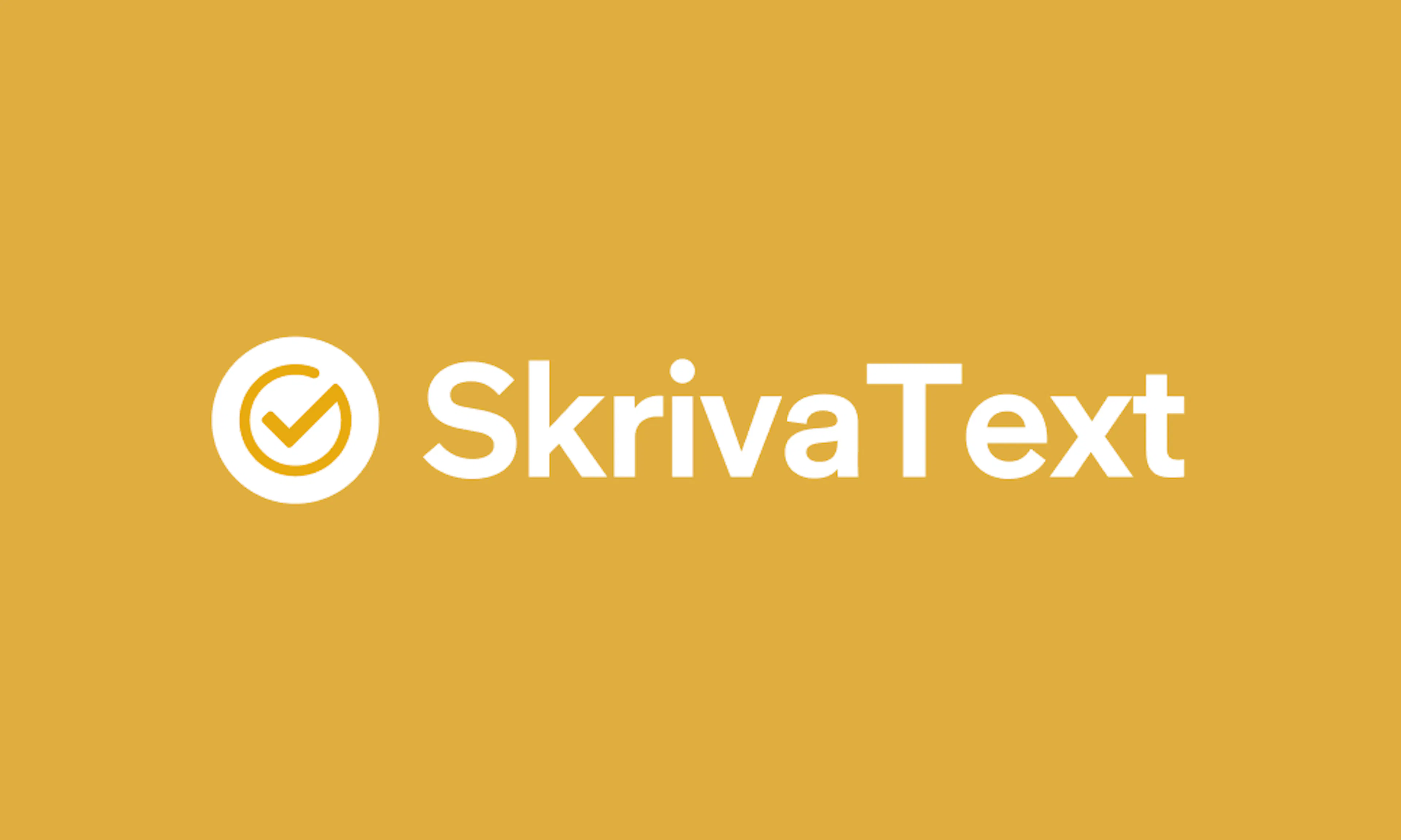 SkrivaText brand card