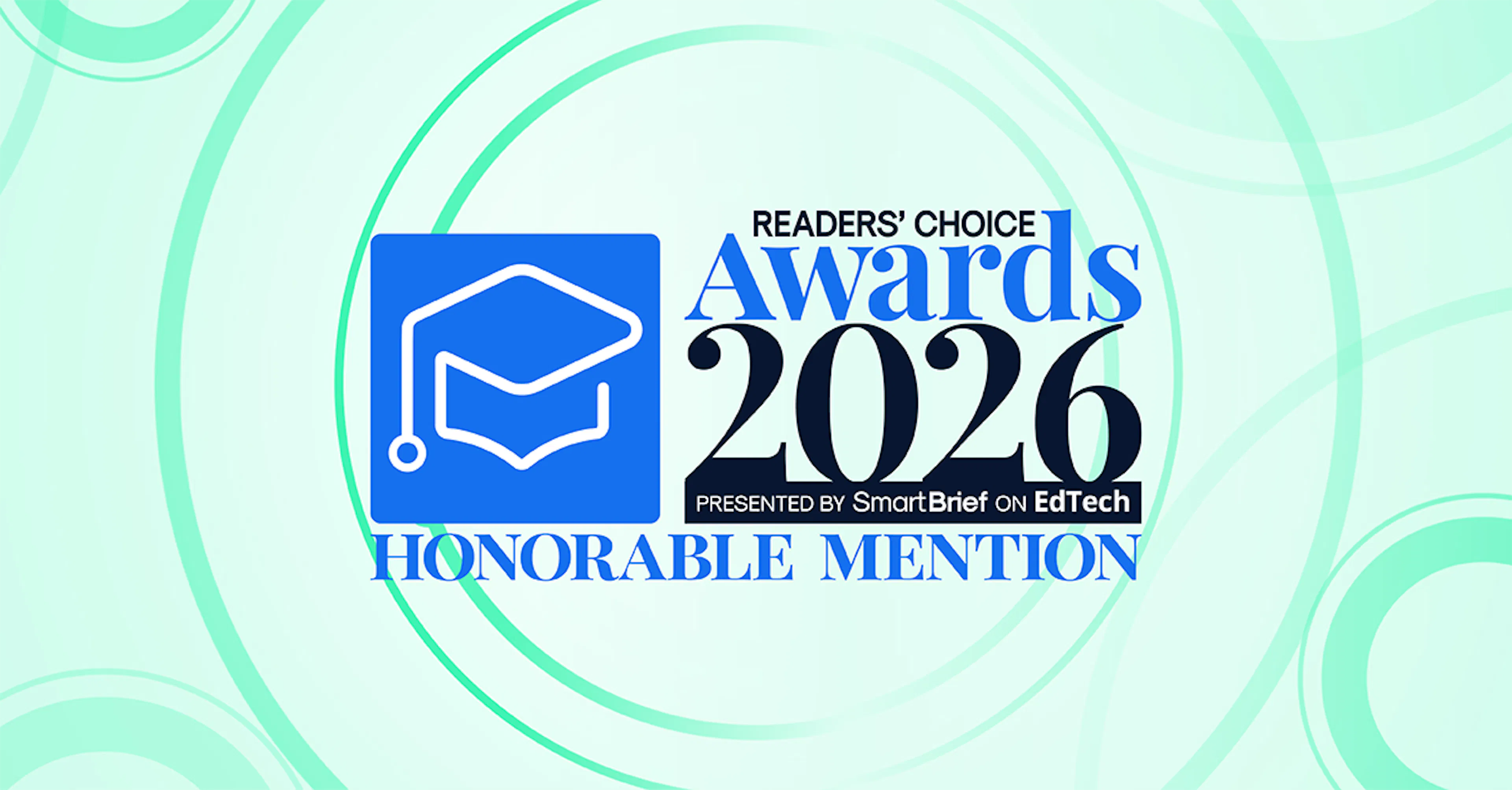 Reader's choice awards 2026 Honorable mention badge