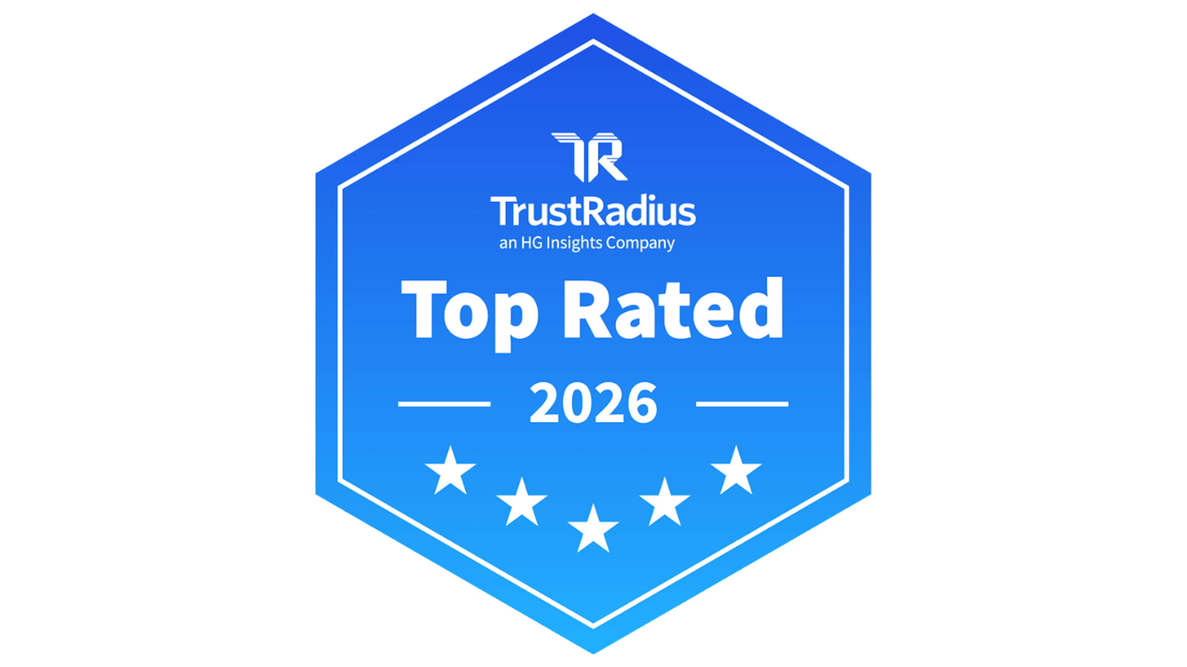 TrustRadius Top Rated 2026 Award badge