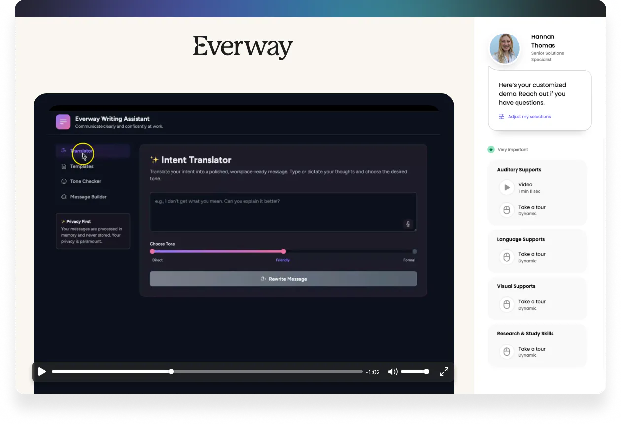 Everway for Work Consensus Demo