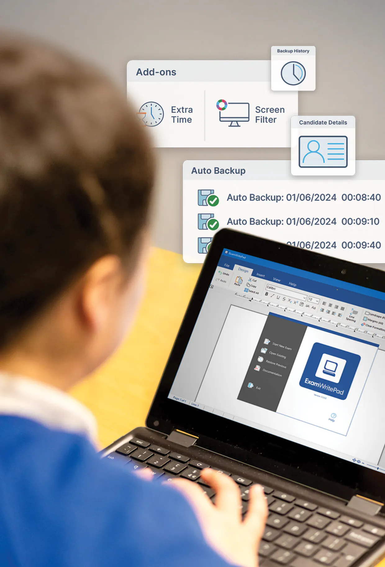 Student using Read&Write