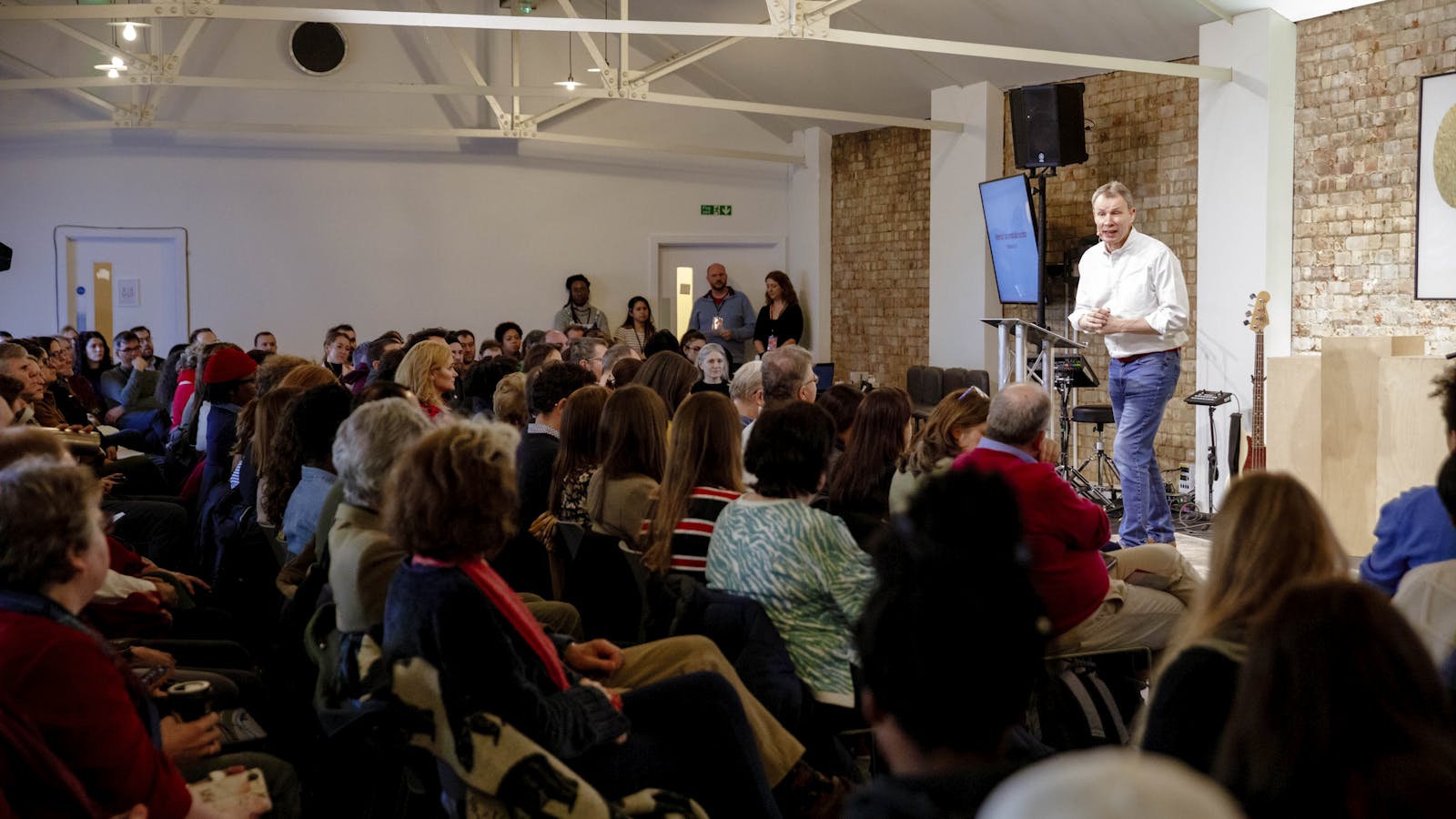David Stroud addressing the Everything Conference