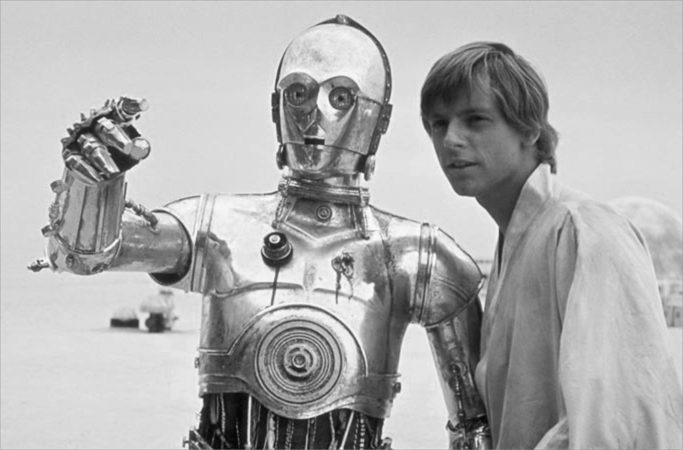 Luke and C3P0