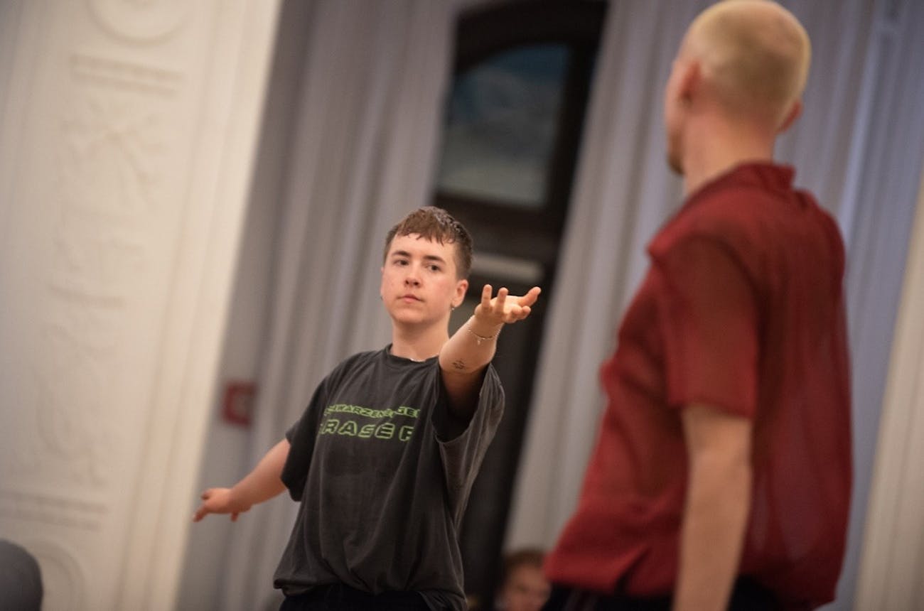 Ewa Dziarnowska — pearls before swine (Photo: Marta Ankiersztejn © Instytut Muzyki i Tańca)