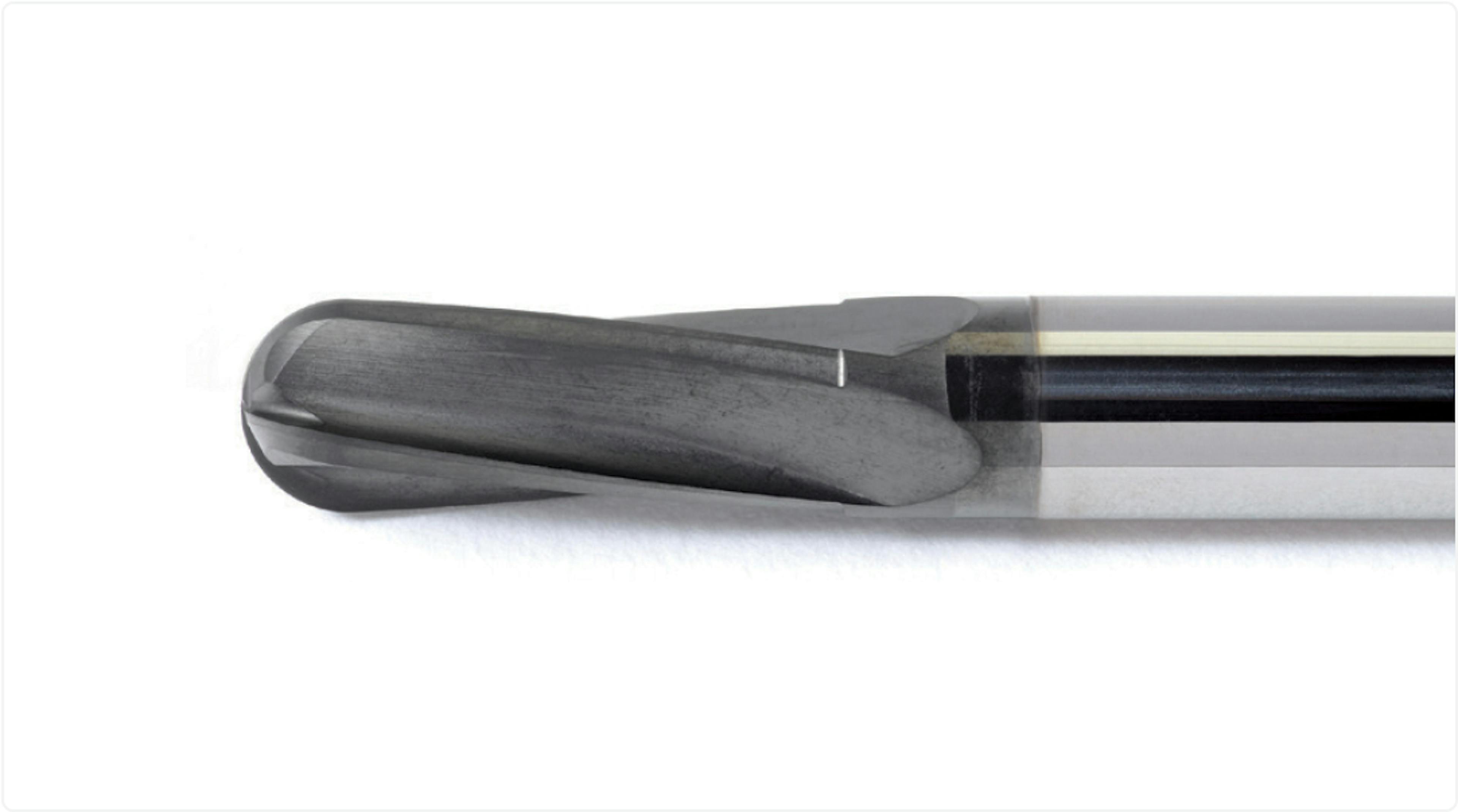 diamond coated 4 flute ball nose milling cutter
