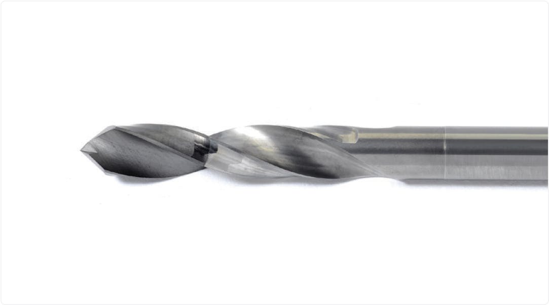 diamond coated 2 jobber length flute drill