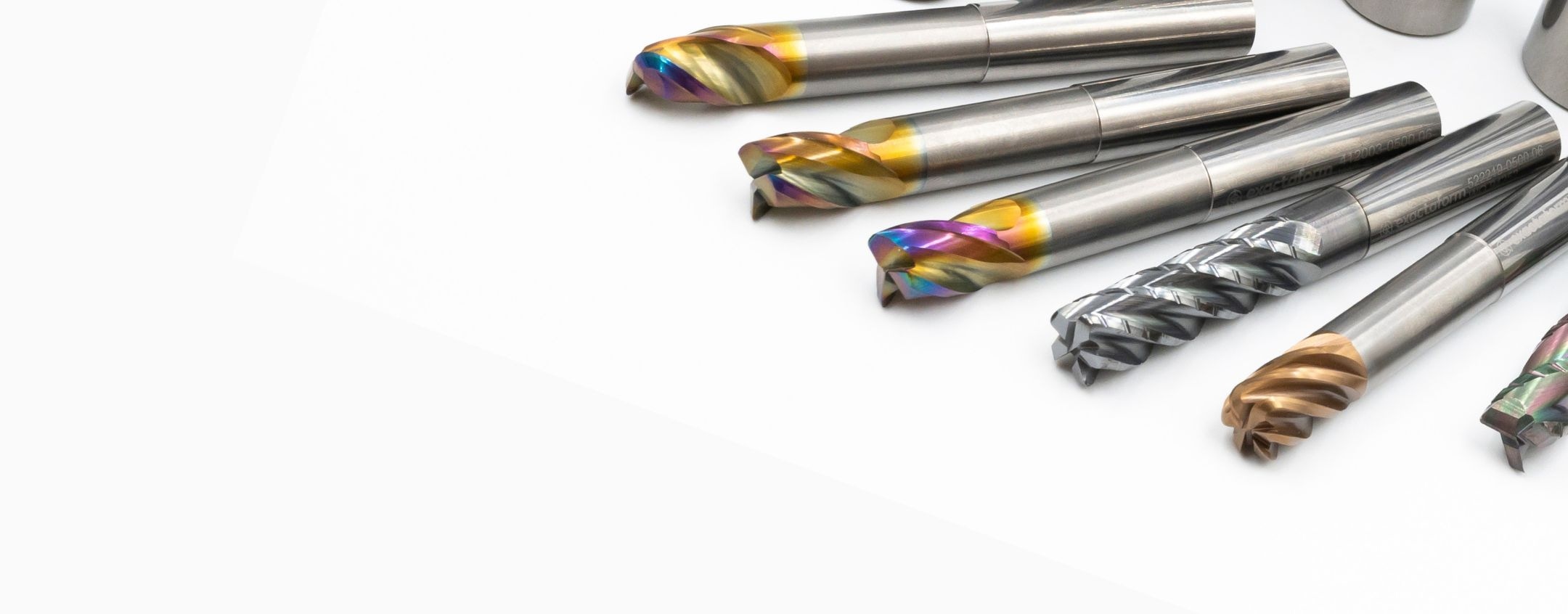 exactamill 13 and 22 series carbide end mills