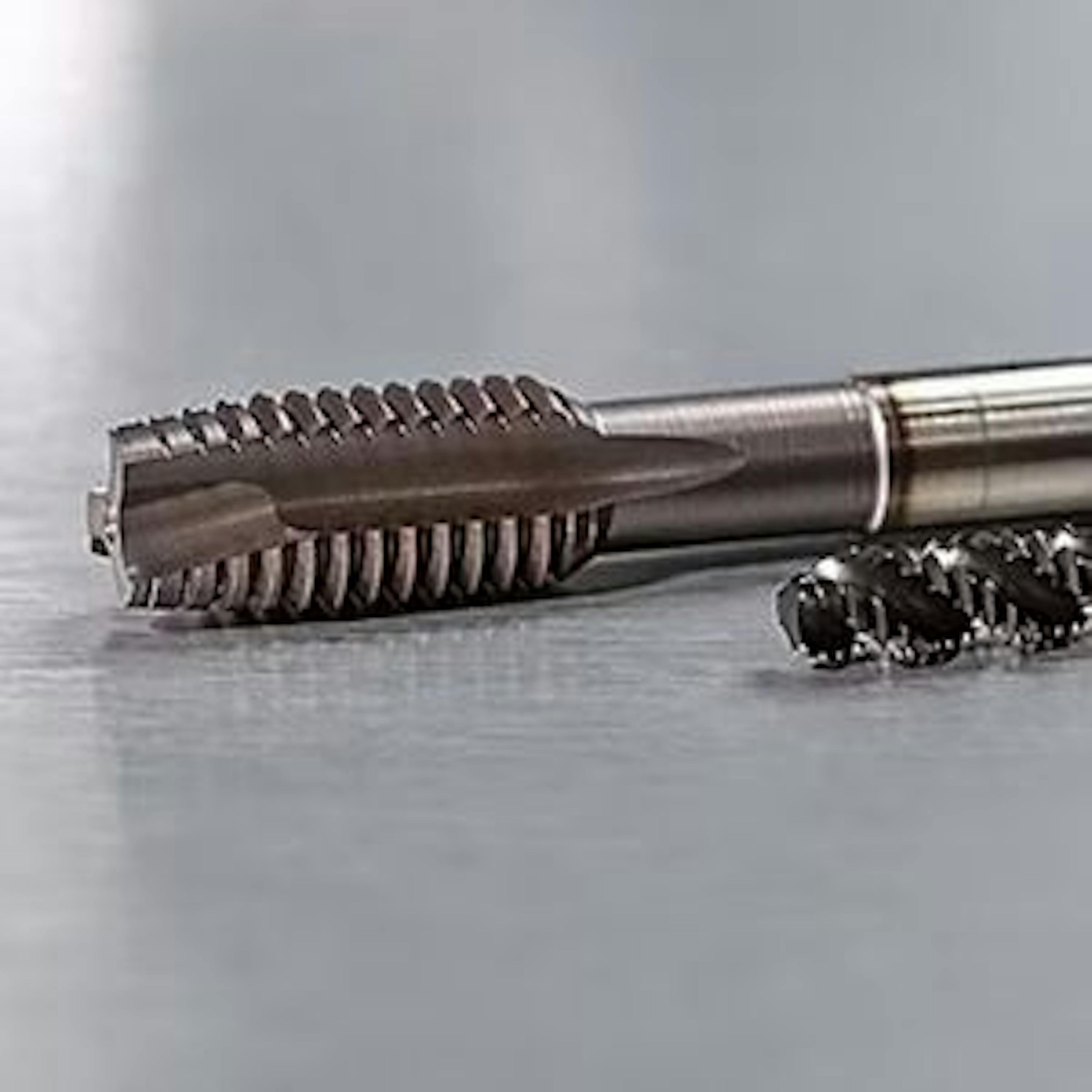 WIDIA carbide tap for precision internal threading in metal machining