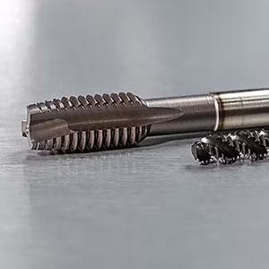WIDIA carbide tap for precision internal threading in metal machining
