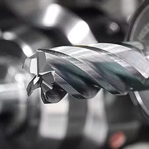 WIDIA solid carbide end mill designed for high-efficiency milling operations