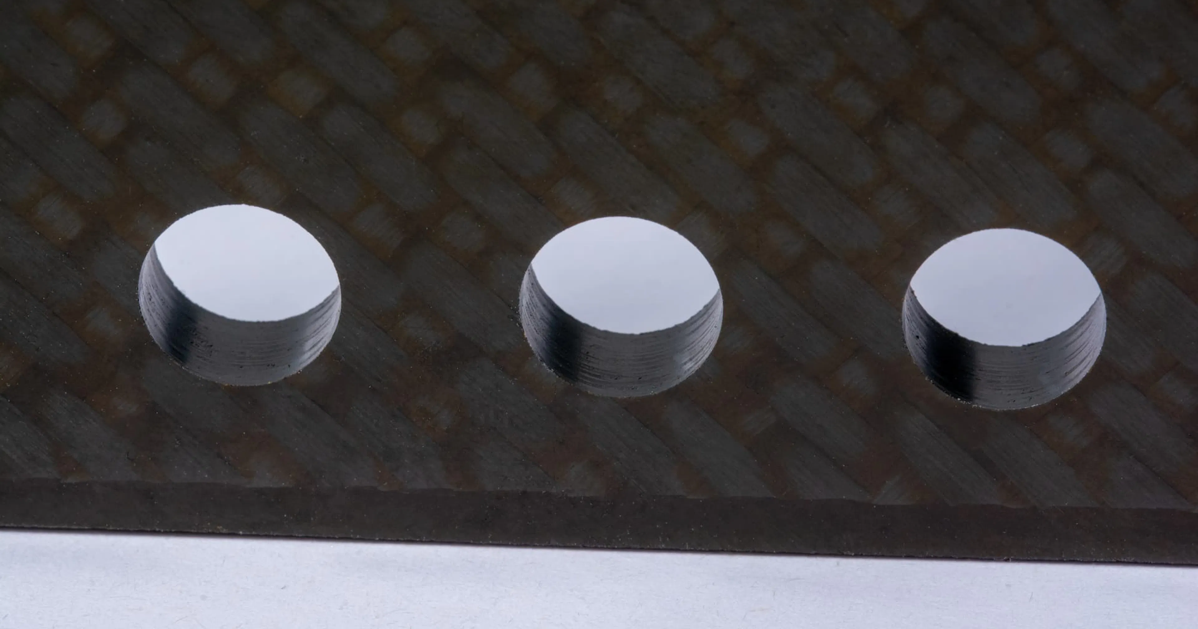 Entry Holes - close up