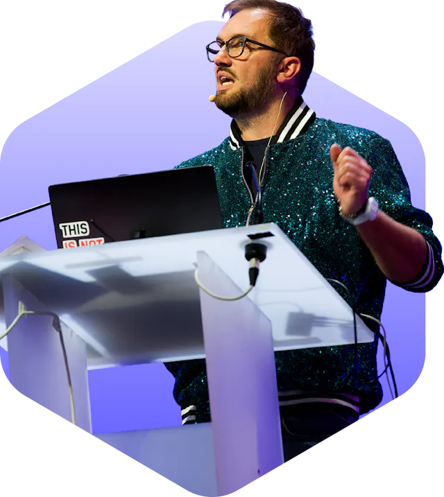 Michael Baeyens, alias Mitch, Practice Director pour les communautés Produit et Design chez eXalt
