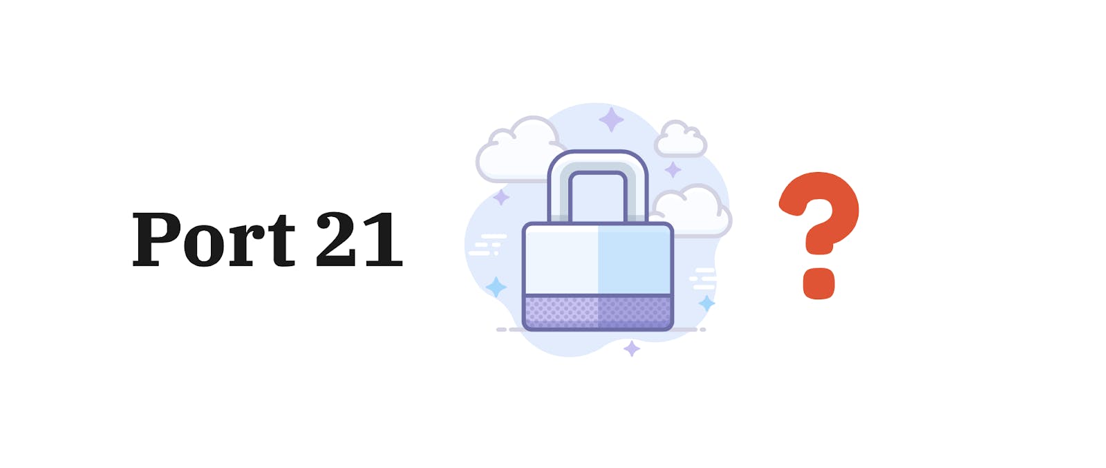 Is port 21 secure?