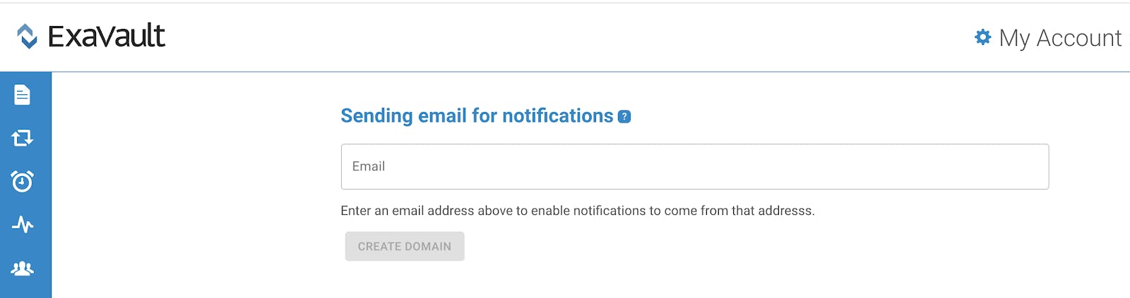 Customize sending email for notifications.