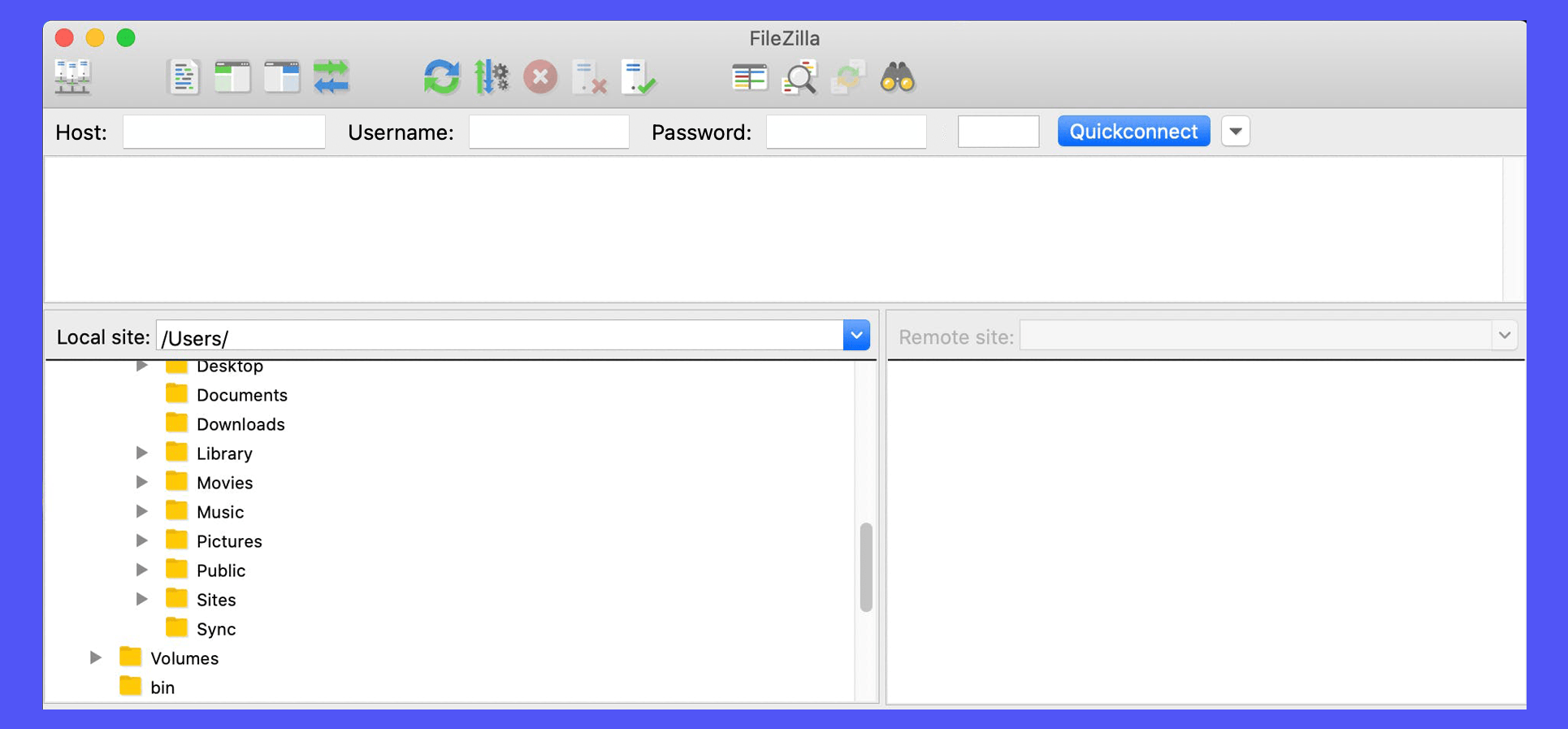 filezilla public key
