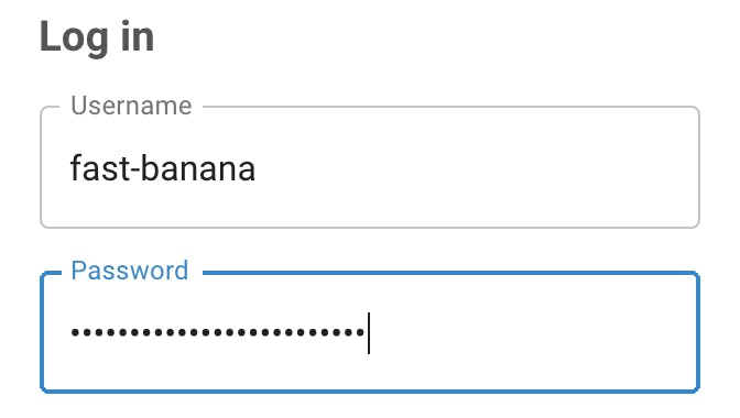 Creating a strong password for access to your SFTP site.