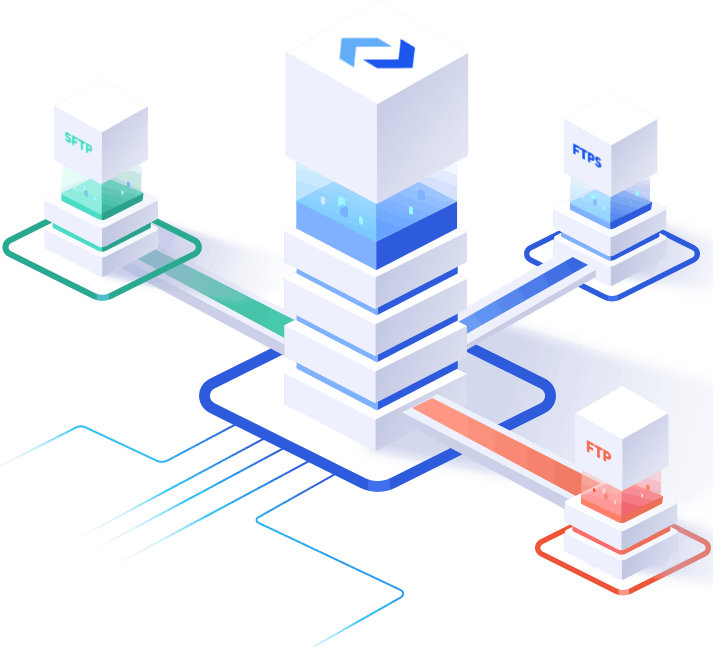 ExaVault supports various file transfer protocols.