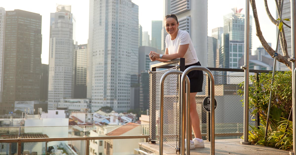 Singapore with Ash Barty image