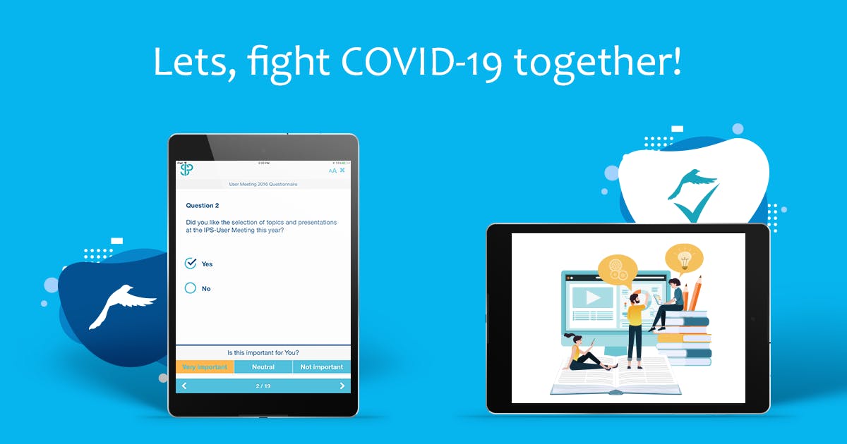 Let’s fight COVID-19 together!