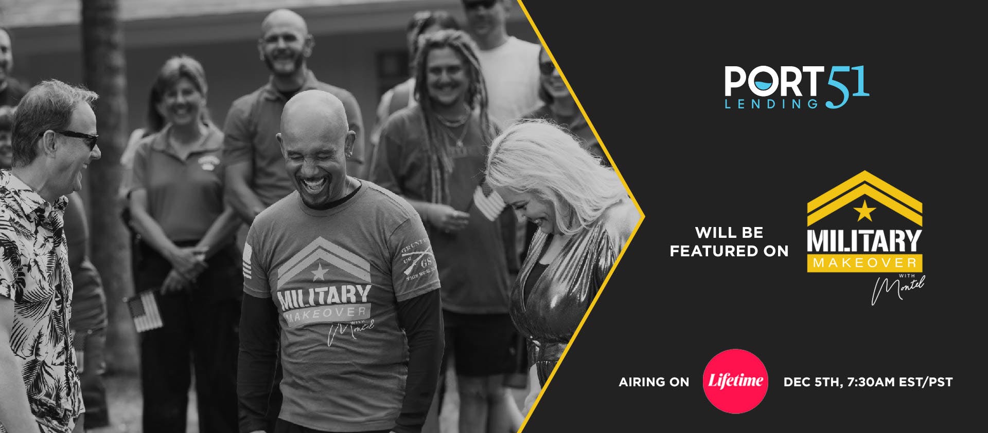 Military Makeover with Montel ® on Lifetime TV