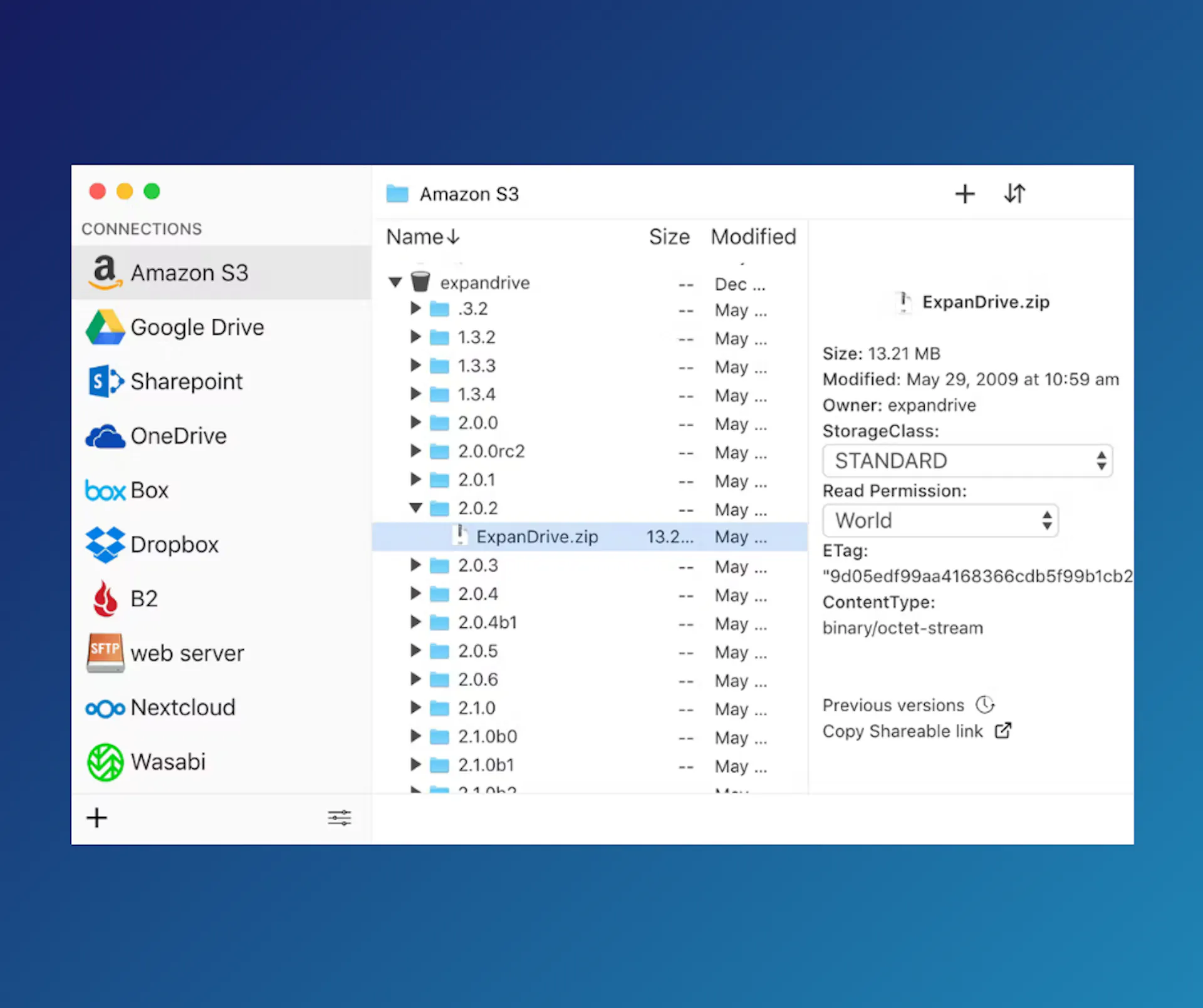 Map or mount Amazon S3 as a drive on Mac, Window or Linux