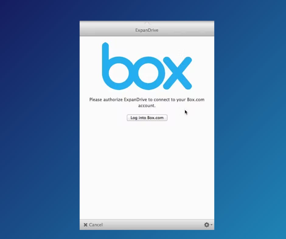 Map or mount Box as a drive on Mac, Window or Linux