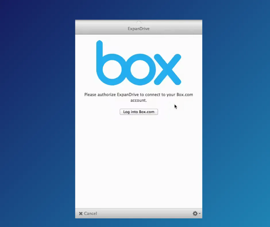 Map or mount Box as a drive on Mac, Window or Linux