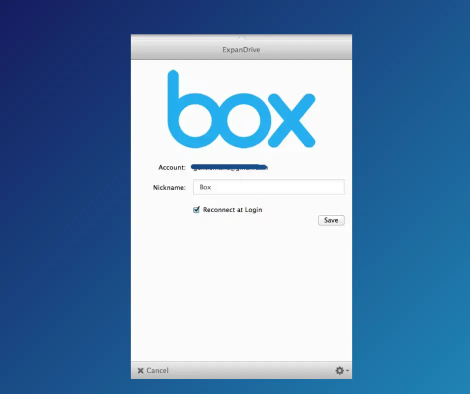 Map or mount Box as a drive on Mac, Window or Linux