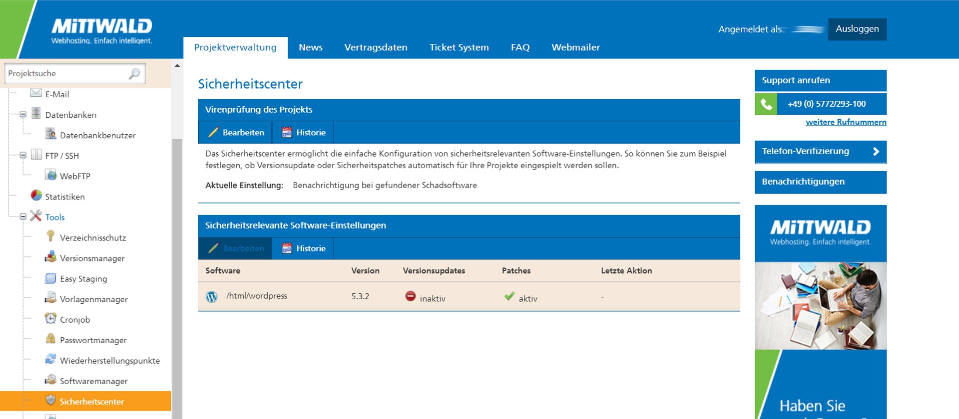 mittwald Webhosting Test 2023: Schnell und gut? | EXPERTE.de