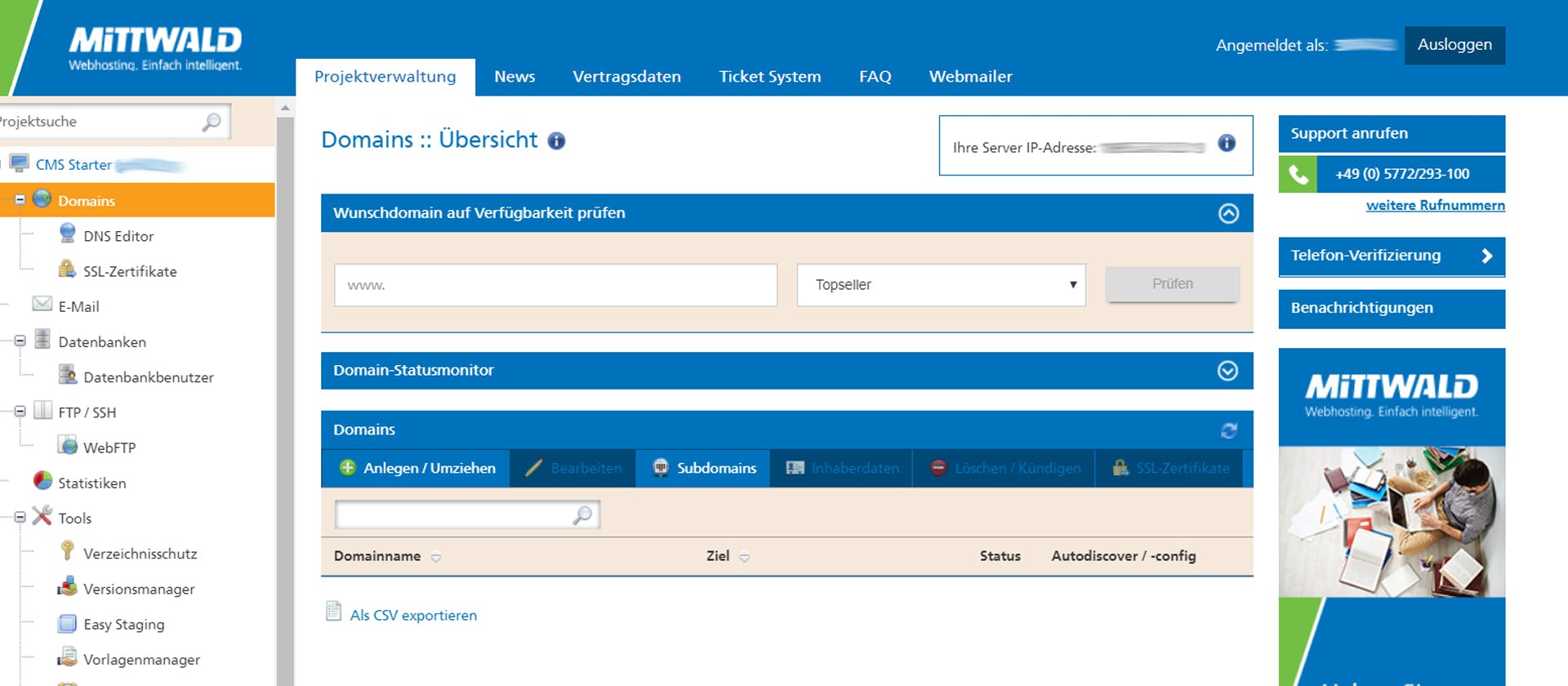 mittwald Webhosting Test: Schnell und gut? | EXPERTE.de